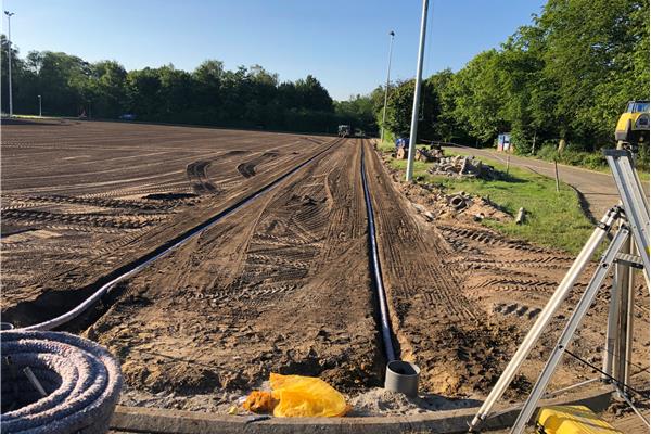 Aménagement terrain de football synthétique - Sportinfrabouw NV